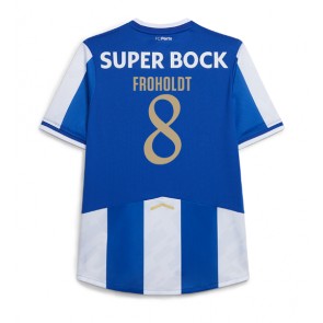 Billiga Porto Victor Froholdt #8 Hemmatröja 2025-26 Kortärmad